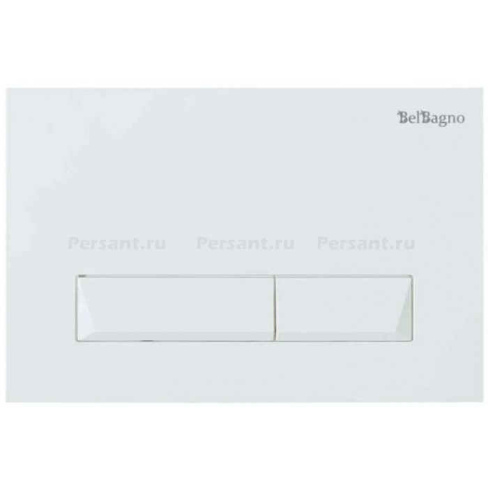 Кнопка смыва BelBagno MARMI BB009-MR-BIANCO цвет-белый