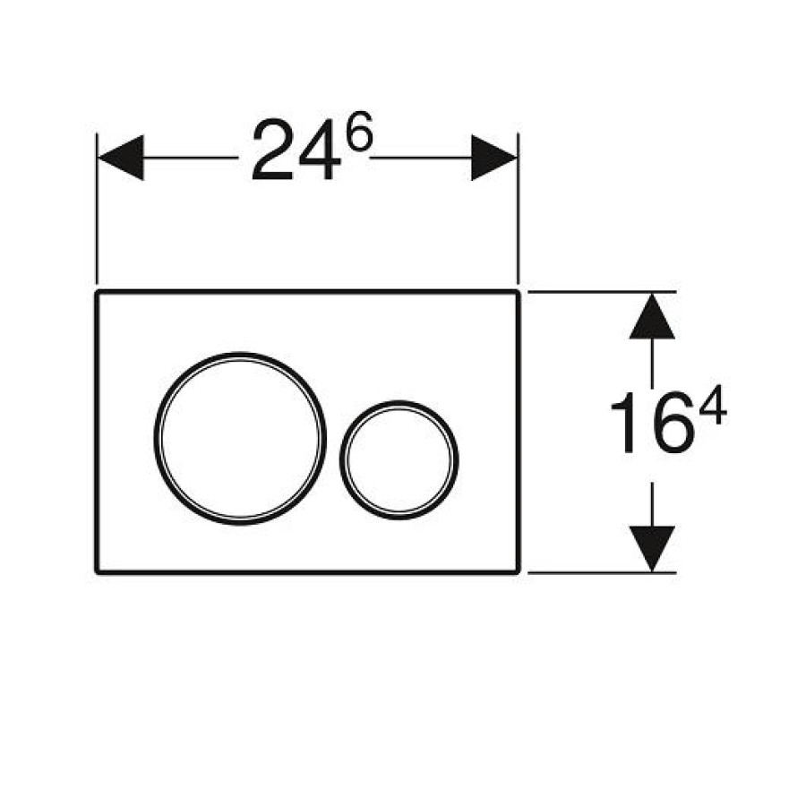 Кнопка смыва GEBERIT Sigma 20 115.882.JT.1 ( не оставляет отпечатков пальцев )