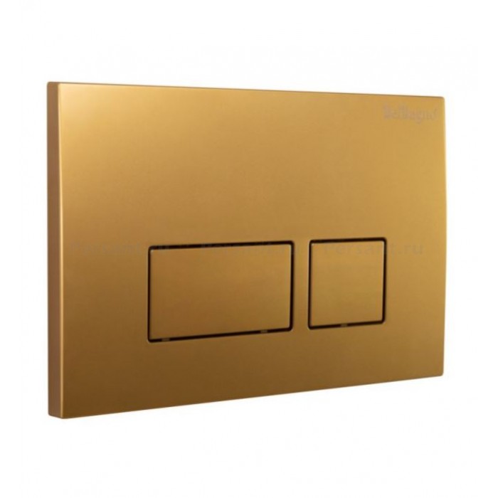 Кнопка смыва BelBagno BB043ORO.MAT золото матовое