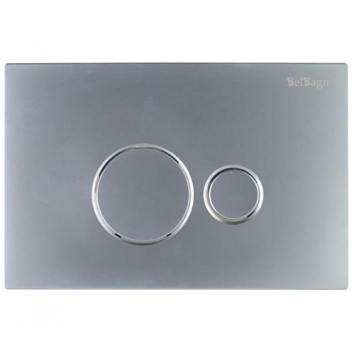 Кнопка смыва BelBagno BB080CR.MAT хром матовый