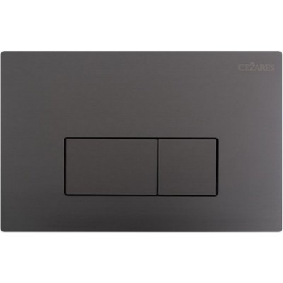 Kлавиша смыва Cezares Slider CZR-510QV-GM оружейная сталь