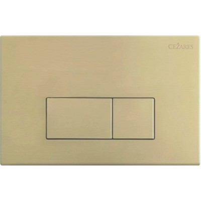 Kлавиша смыва Cezares Slider CZR-510QV-BORO золото брашированное