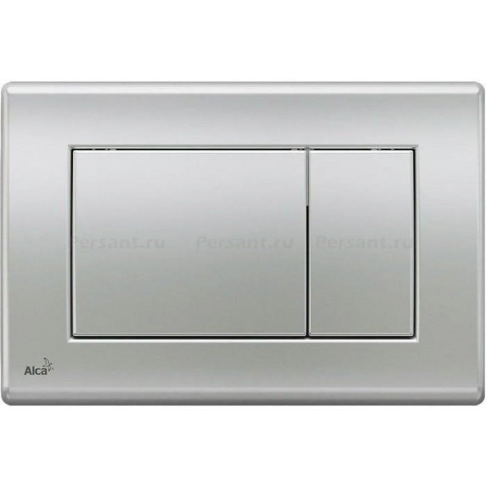 Клавиша смыва AlcaPlast Basic M272 хром матовый