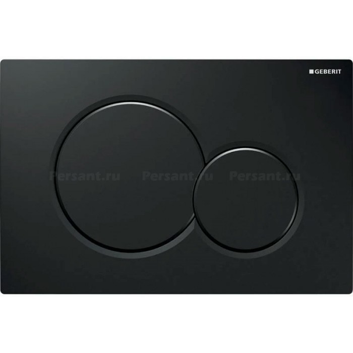 Кнопка смыва GEBERIT Sigma 01 115.770.DW.5 черный глянец