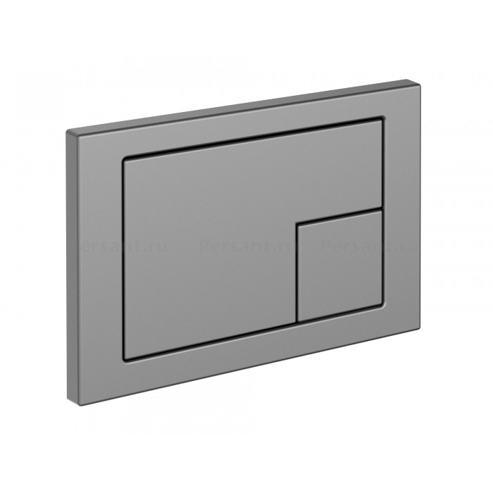Клавиша смыва Cersanit Corner хром матовый, для инсталляции PRO/VECTOR/LINK/HI-TEC A64107