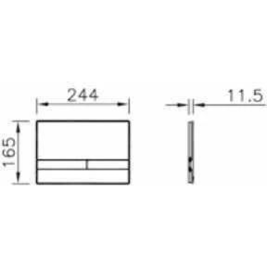 Кнопка смыва VitrA Select 740-1121