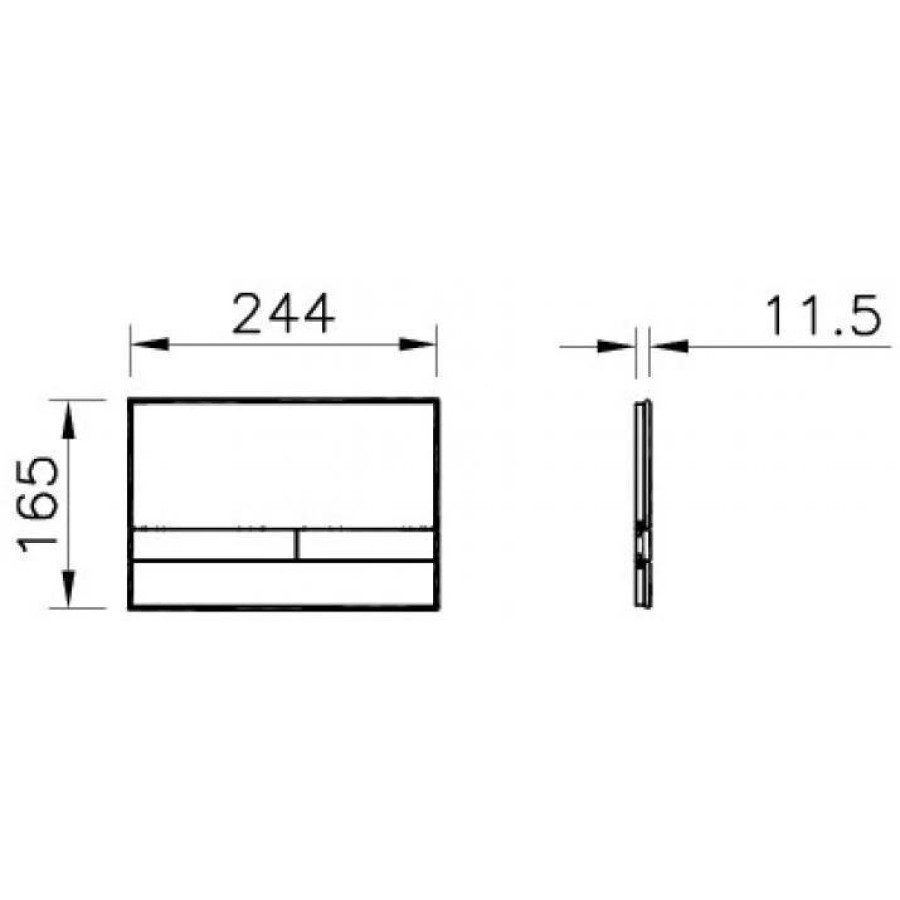 Кнопка смыва VitrA Select 740-1101