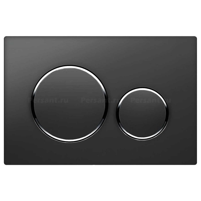 Kлавиша смыва Vincea VFP-005MB черная матовая