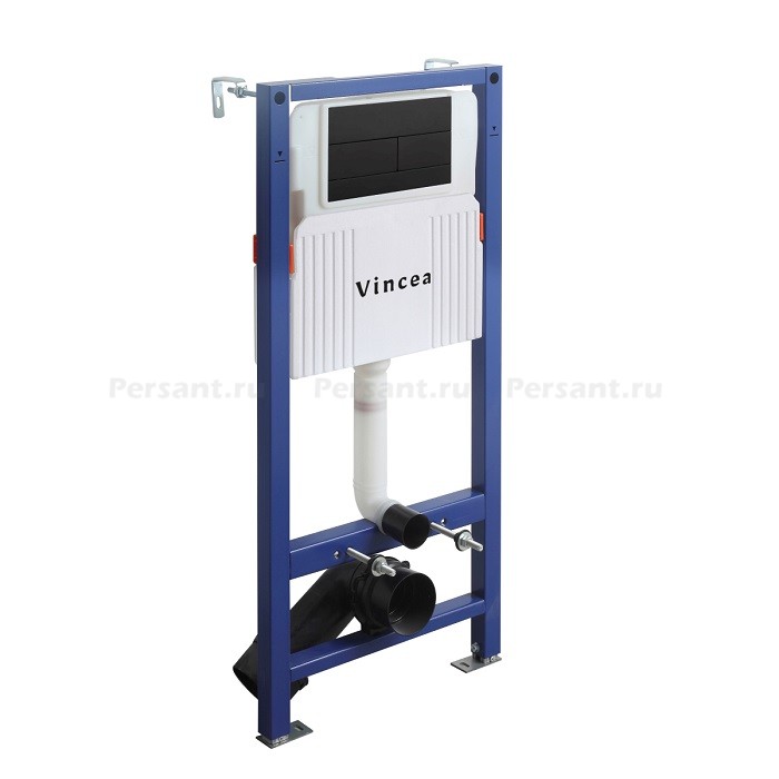 Kлавиша смыва Vincea VFP-203MB черная матовая