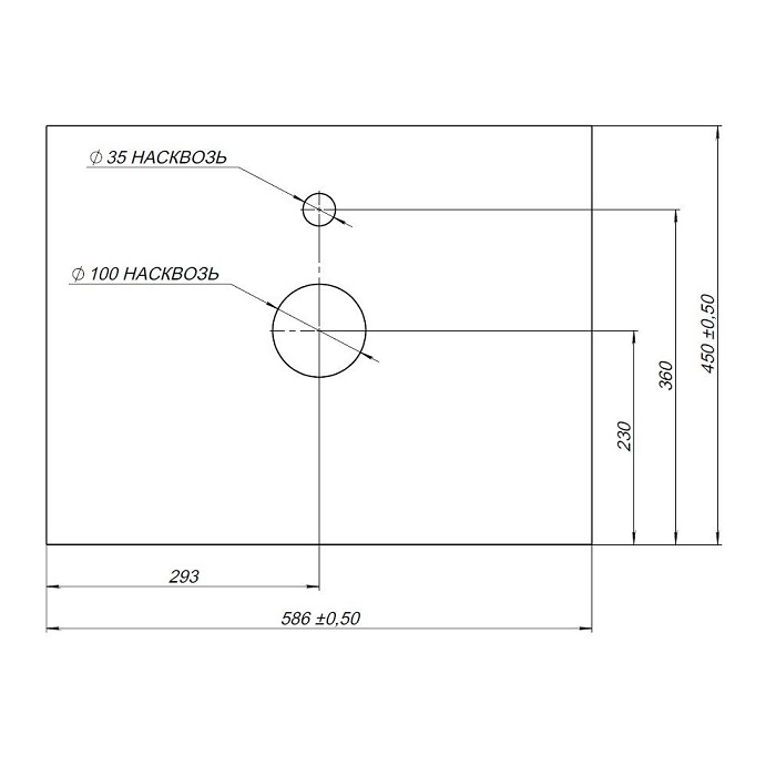 Столешница Aquanet Nova Lite 60 серая 00257608 керамогранит