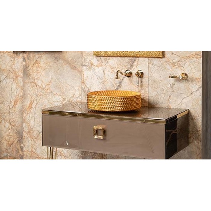 Столешница под раковину Boheme Armadi Art NeoArt 80 853-080-BB стекло бронза