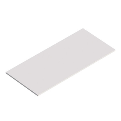 Полка в консоль Cezares Cadro 115 см, из керамогранита, белая матовая CADRO-120-MENS-BIANCO