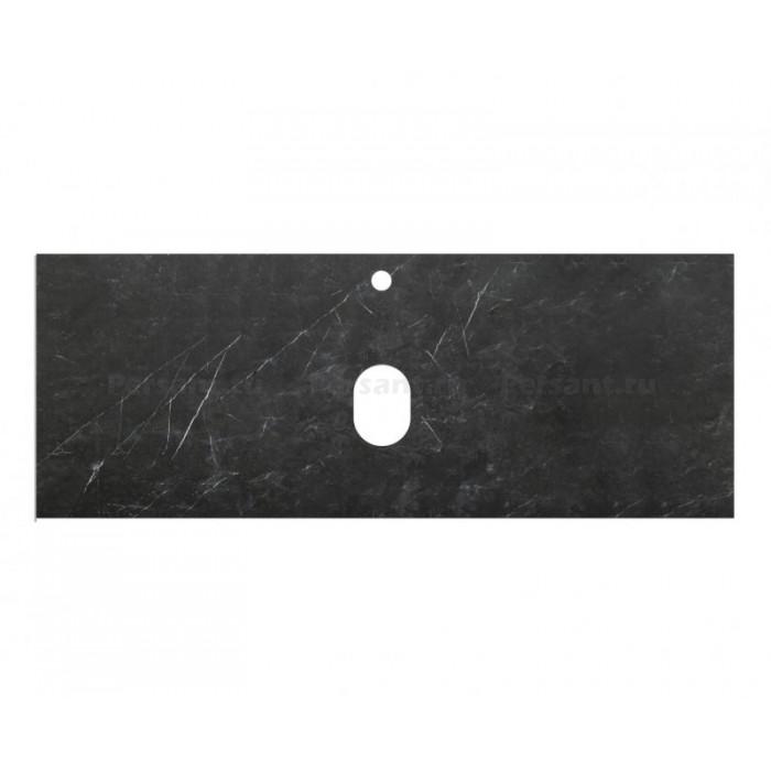 Столешница под раковину BelBagno KEP-120-MNO Marmo Nero Opaco