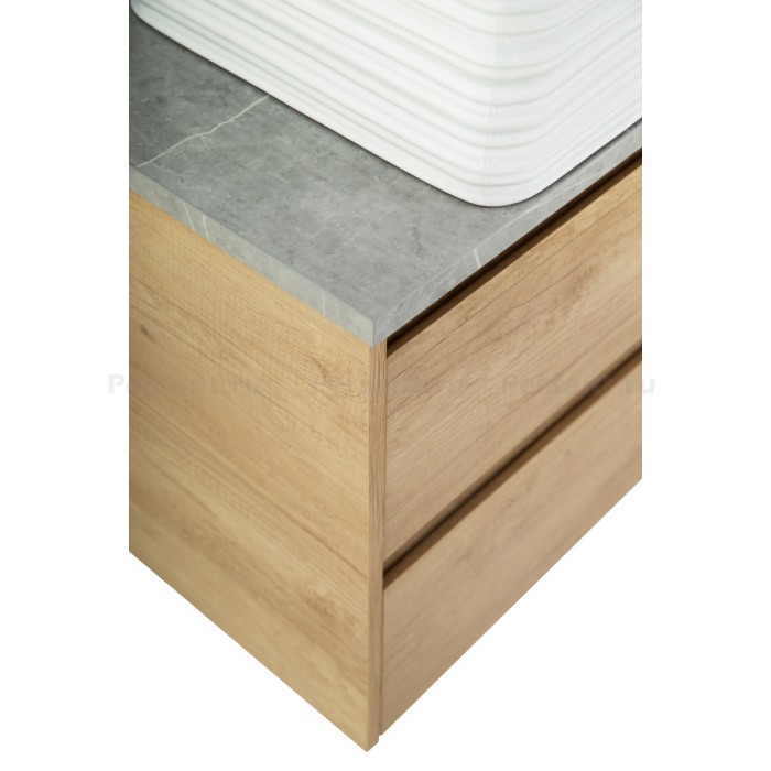 Столешница под раковину BelBagno KEP-90-MGL Marmo Grigio Lucido