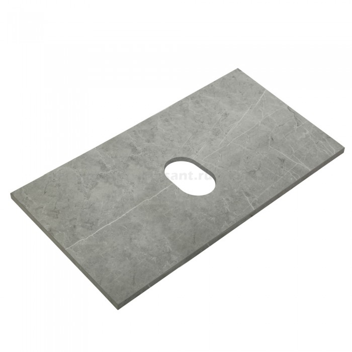 Столешница под раковину BelBagno KEP-100-MGL-W0 Marmo Grigio Lucido