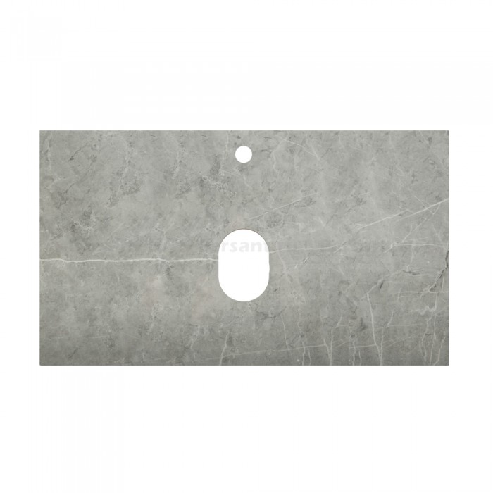 Столешница под раковину BelBagno KEP-90-MGL Marmo Grigio Lucido