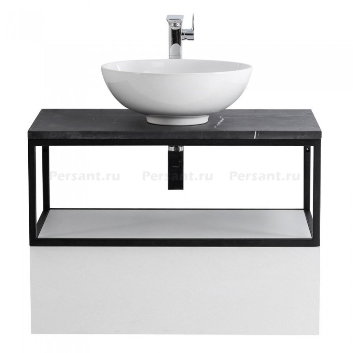 Консоль Cezares Cadro 80 одноярусная, подвесная CADRO-80/46/30-1C-SO-MET-ST