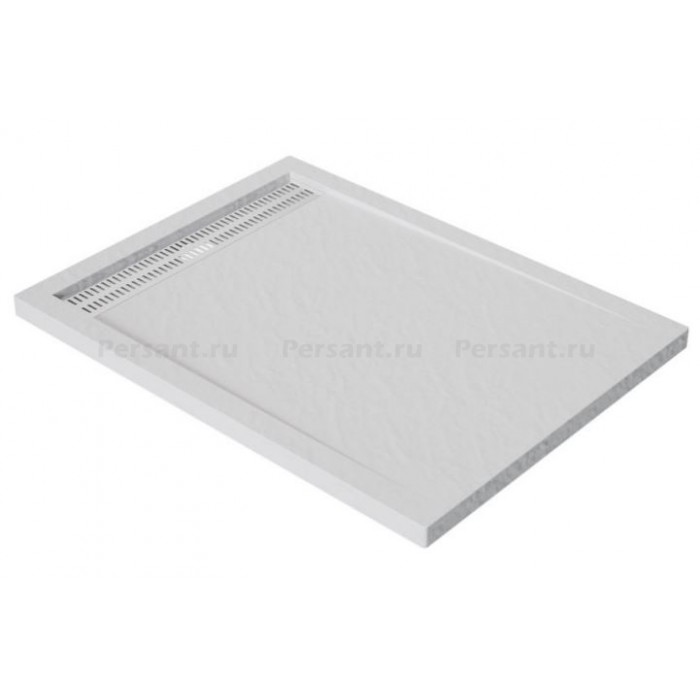 Акриловый поддон для душа BelBagno Tray Due 100x80x4 TRAY-BB-DUE-AH-100/80-4-W0 низкий