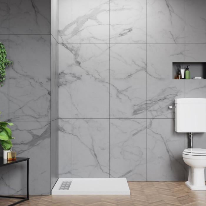 Акриловый поддон для душа BelBagno Tray Due 100x100x4 TRAY-BB-DUE-A-100-4-W0 низкий
