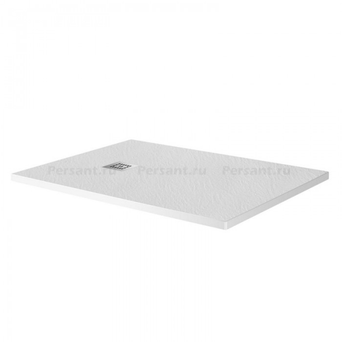 Поддон из искусственного камня BelBagno Uno 140x80x4 TRAY-MR-UNO-AH-140/80-35-W-CR белый