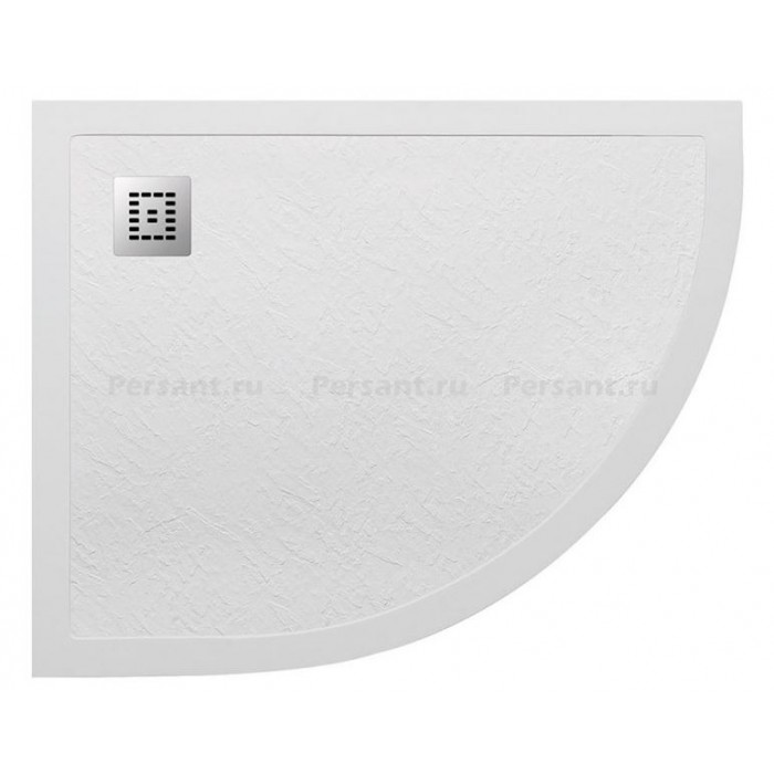 Поддон из искусственного камня BelBagno Uno 120x80x4 TRAY-MR-UNO-RH-120/80-550-35-W-L-CR белый