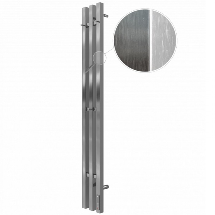 Полотенцесушитель электрический Terminus Tres проф1200 4670078563378, сатин