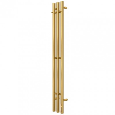 Полотенцесушитель электрический Terminus Tres круг1200 4670078566249, золото брашированное