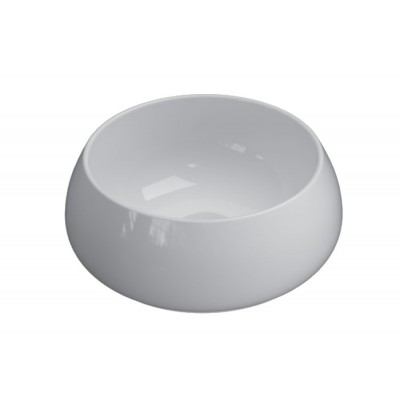 Раковина накладная Globo T-EDGE 35x35 TE035BI белая