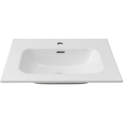 Раковина-столешница Aquanet Flat 60 белая