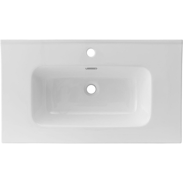 Раковина-столешница Aquanet Flat 70 белая