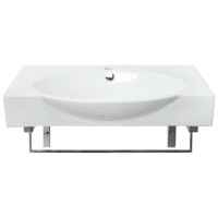 Умывальник мебельный Sanita Luxe Infinity 65 ВКС кронштейн Белый S1 INF65SLWB01KR