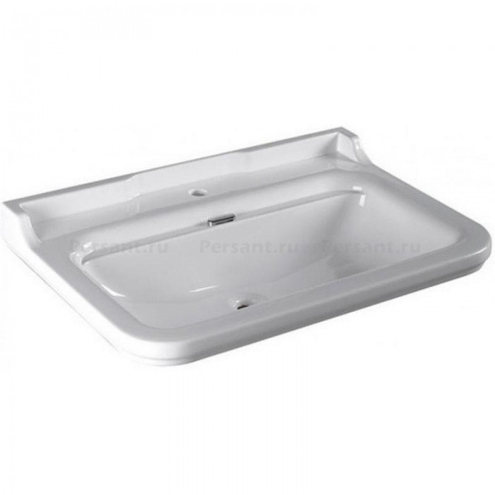 Керамическая раковина Kerasan Waldorf 100x55 4142K1bi/cr*1 белая