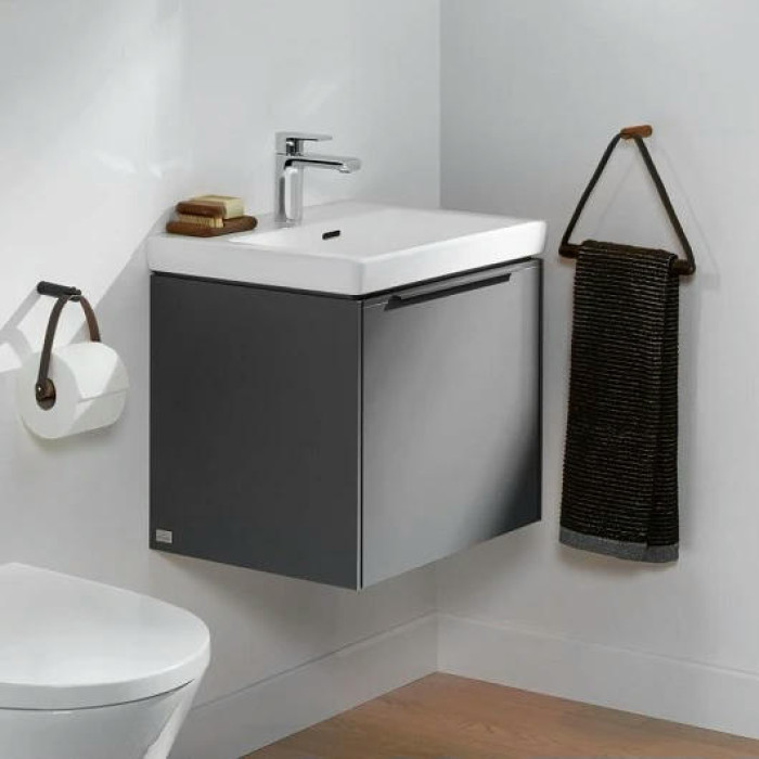 Раковина Villeroy & Boch Subway 3.0 4370FF01, 50 x 40, белая с переливом