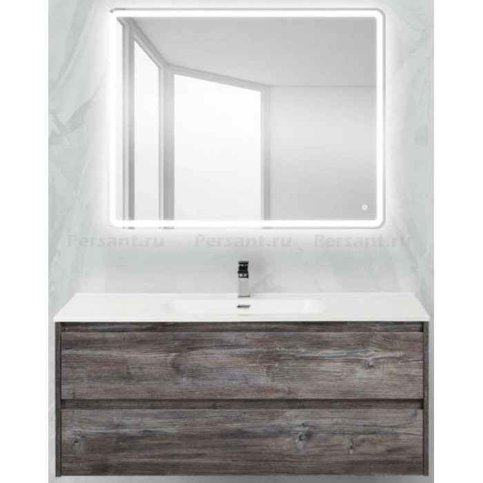 Керамическая раковина накладная BelBagno BB1200ETL 121х46 см