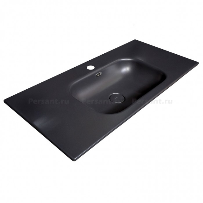 Раковина ArmadiArt Vallessi 100 838-100-A антрацит