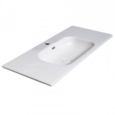 Раковина ArmadiArt Vallessi 120 838-120-W белая матовая