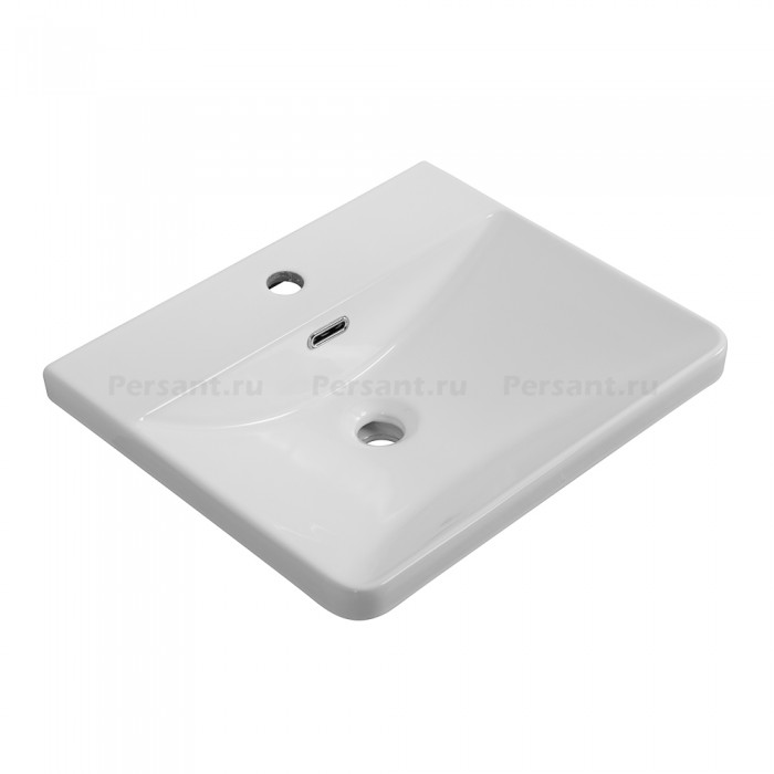 Керамическая раковина BelBagno BB-8076-3-50 51х43 см
