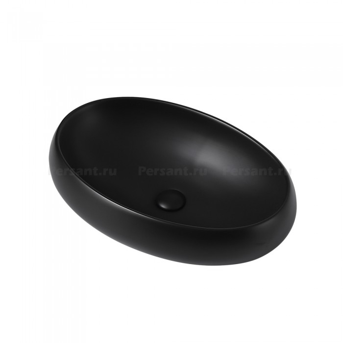 Раковина накладная Abber Bequem AC2102MB черная