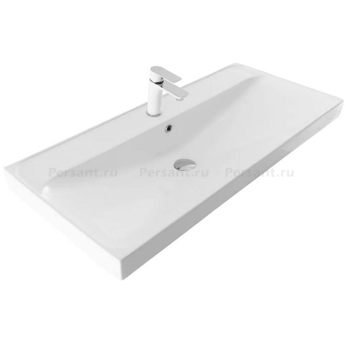 Раковина Aquanet Flash 100 белая