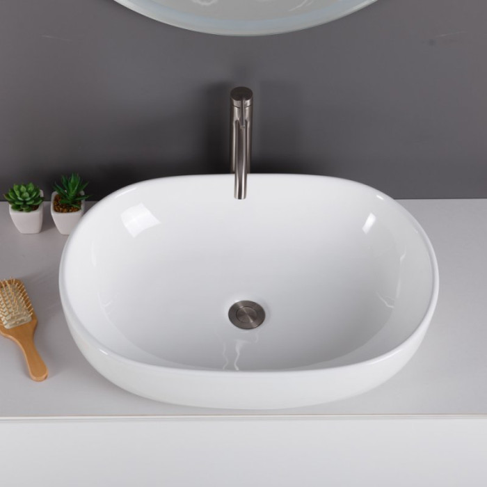 Раковина накладная BelBagno 60x42 BB1084