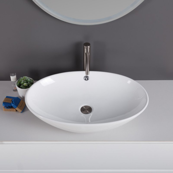 Раковина накладная BelBagno 63x41 BB1104