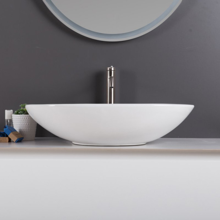 Раковина накладная BelBagno 63x41 BB1104