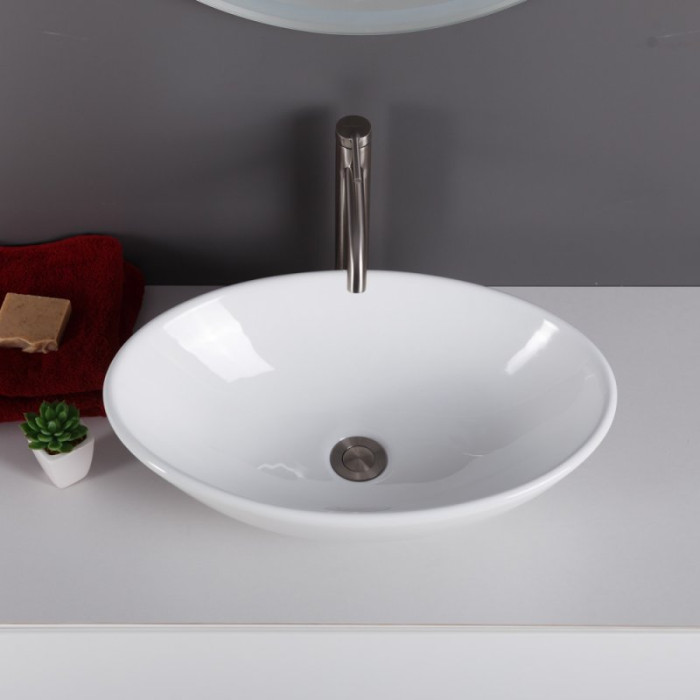 Раковина накладная BelBagno 52x32 BB1147