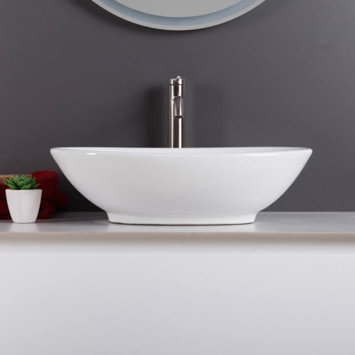 Раковина накладная BelBagno 52x32 BB1147