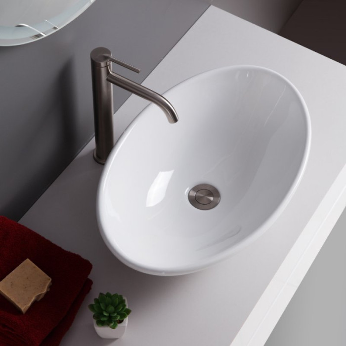 Раковина накладная BelBagno 52x32 BB1147
