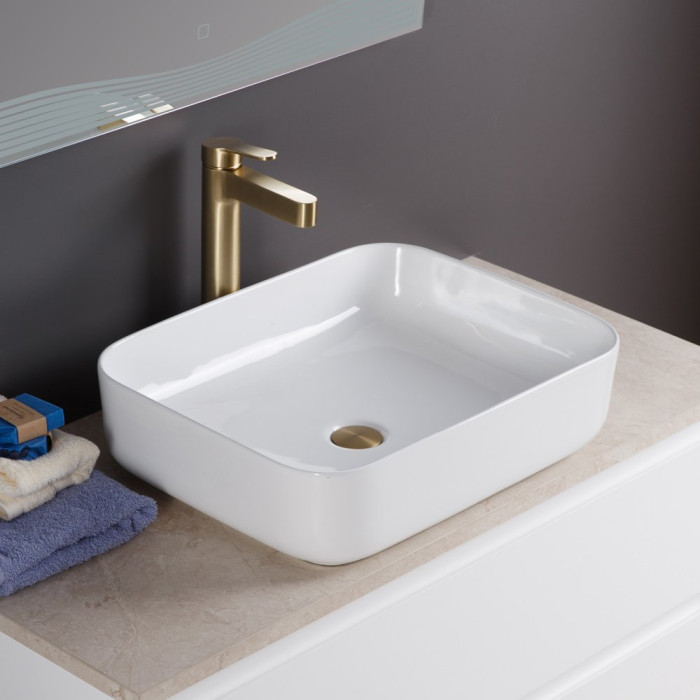 Раковина накладная BelBagno 50x39 BB1304