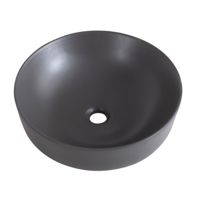 Раковина накладная BelBagno BB1315-H311 серая матовая