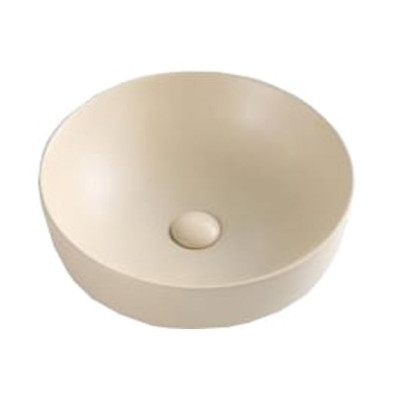 Раковина накладная BelBagno BB1315-H316 бежевая матовая