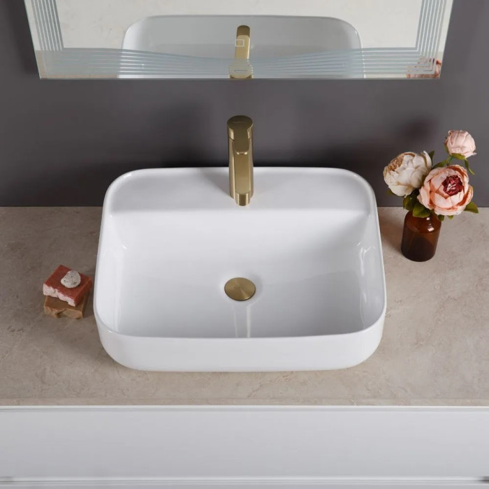 Раковина накладная BelBagno 50x39 BB1321