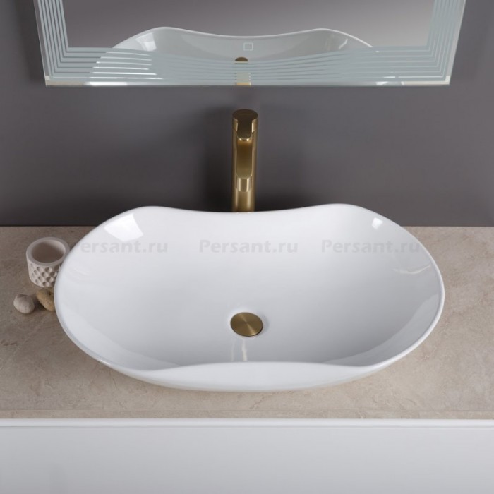 Раковина накладная BelBagno 66x41 BB1334